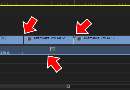 Premiere Pro（プレミアプロ）でカット（トリミング）編集する方法②