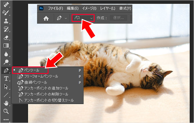 Photoshop（フォトショップ）を使って画像の1部だけを切り取る方法㉒