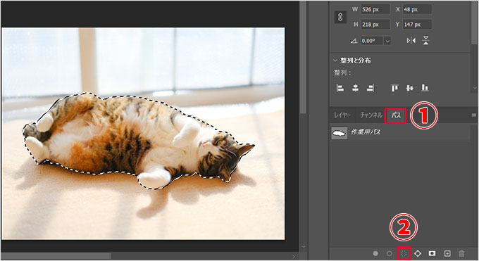 Photoshop（フォトショップ）を使って画像の1部だけを切り取る方法㉔